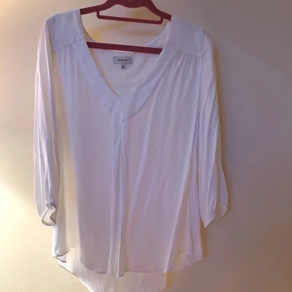 BABATON - white blouse - Picture 3 of 6